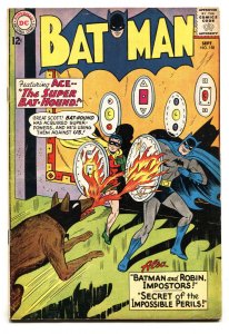 BATMAN #158-BAT-HOUND-1963-DC SILVER AGE comic book vg/fn