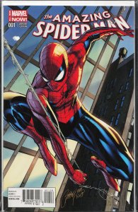 The Amazing Spider-Man #1 Campbell Cover (2014) Spider-Man [Key Issue]