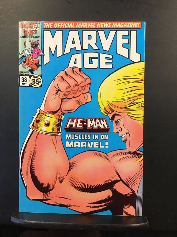 Marvel Age #38 (1986) First Appearance of He-Man in Marvel Comics