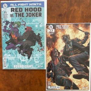 DC KO Red Hood vs The Joker #1 (2025) LOT 2 cover variants