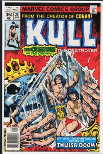 Kull the Destroyer #28 (1978) Kull