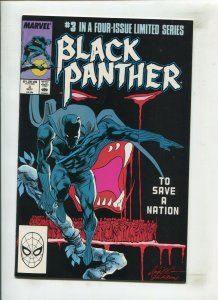 4PC BLACK PANTHER MINI-SERIES LOT (9.4) #1-4!! 1988