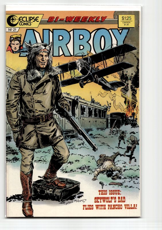 Airboy #21 (1987) Sky Wolf [Key Issue]