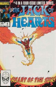 Jack of Hearts #4 FN; Marvel | Bill Mantlo - we combine shipping 