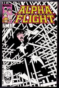 Alpha Flight 3, 1983