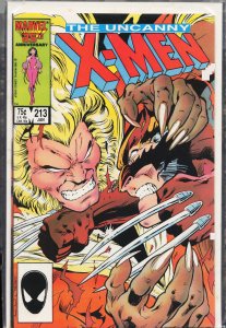 The Uncanny X-Men #213 (1987) X-Men [Key Issue]