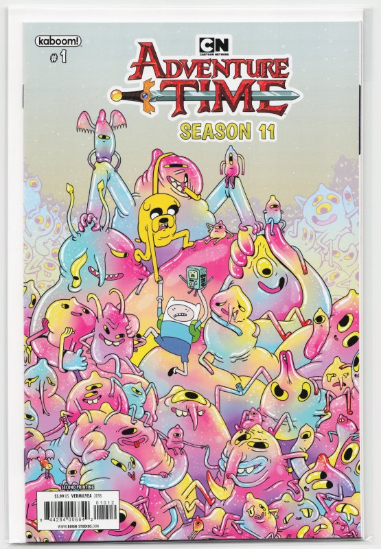 Adventure Time Season 11 #1 Second Print Cover (2018)