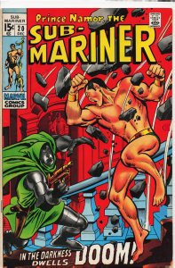 Sub-Mariner #20 (1969) Namor the Sub-Mariner