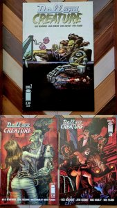DOLL & CREATURE #2-4 (Image 2009) Zombies & Horror / SET of 3 (Rick Remender)
