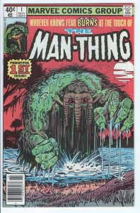 MAN-THING #1 - 7.5 - WP