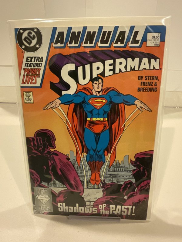 Superman Annual #2  1988  9.0 (our highest grade)