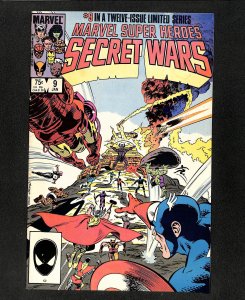 Marvel Super-Heroes Secret Wars #9 Avengers!  Iron Man!