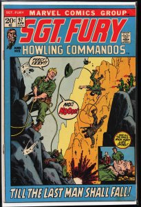 Sgt. Fury #97 (1972) Sgt. Fury