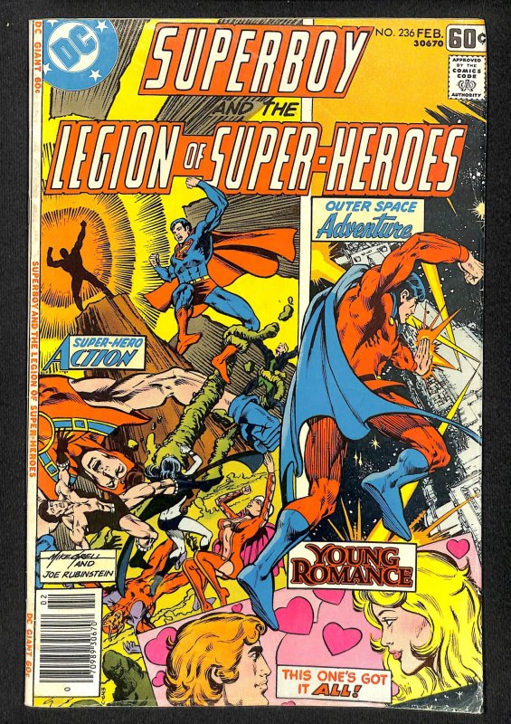 Superboy and the Legion of Super-Heroes #236