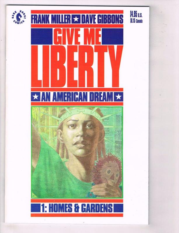 Give Me Liberty An American Dream Dark Horse Comics # 1 2 3 4 Frank Miller TW19