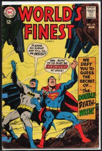 World's Finest Comics #174 (1968) Superman and Batman and Robin