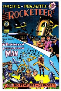 Pacific Presents #1 Rocketeer VINTAGE 1982 Pacific Comics Dave Stevens