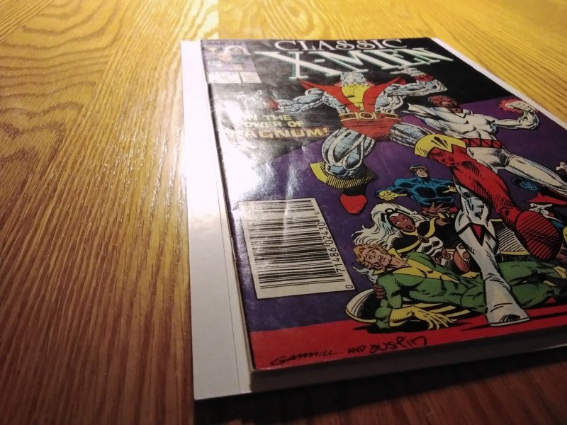 Classic X-Men #25 Newsstand Edition (1988)