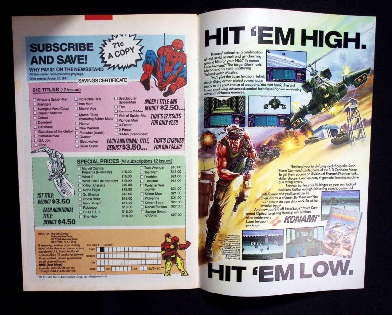 Infinity Gauntlet #1 July 1991 Key Issue! AVENGERS INFINITY WAR 1st Printing