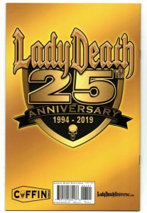 LADY DEATH: THE RECKONING #01 25th ANNIVERSARY SEMII-FOIL VARIANT