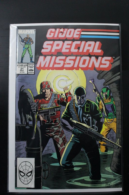 G.I. Joe: Special Missions #21 Newsstand Edition (1989)