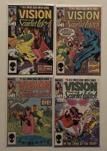 Vision And The Scarlet Witch #1,2,3,5,6,7,8,10,11,12 Lot 1985