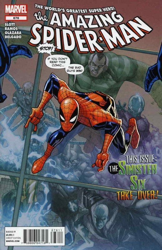 Amazing Spider-Man, The #676 VF/NM; Marvel | save on shipping - details inside