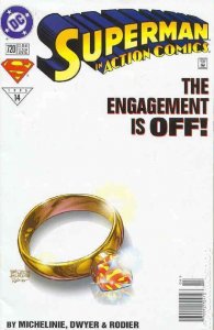 ACTION COMICS #720 VF+ 1ST PRINTING