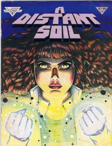 A Distant Soil # 4 FN/VF Bronze Age Warp Graphics Books Hi-Res Scans Great Issue