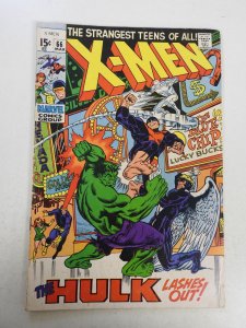 The X-Men #66  (1970) VG Condition moisture stains