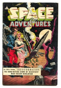 Space Adventures #7 Sex change story-Transformation- Rare Charlton VG+