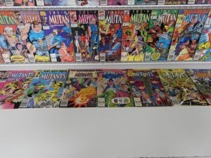 The New Mutants #1-100 Complete Set W/ Annuals Avg Fine/VF Condition! See Desc!