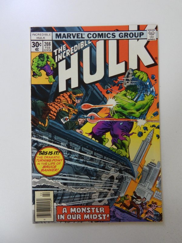 Incredible Hulk #208 VF/NM condition