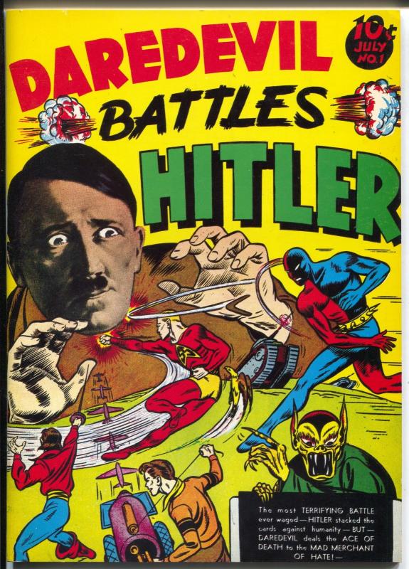 Flashback #1 1973-Reprints Daredevil Battles Hitler #1 from 1941-VF-