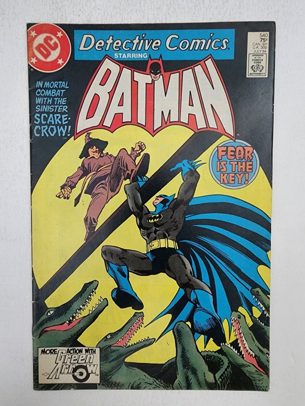 Detective Comics #540 (1984) Scarecrow!