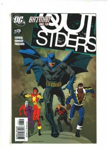 Outsiders #26 NM- 9.2 DC Comics 2005 Batman, Black Lightning & Katana 