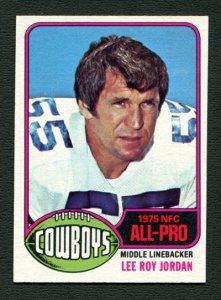 1976 Topps Lee Roy Jordan #490  NM-MT++  Dallas Cowboys