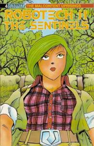 Robotech II: The Sentinels The Malcontent Uprisings #4 VG ; Eternity | low grade