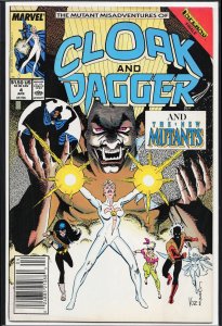 The Mutant Misadventures of Cloak and Dagger #4 (1989) Cloak and Dagger