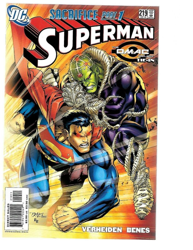 12 DC Superman Comics # 210 211 212 213 214 215 216 217 218 219 220 221 GK45