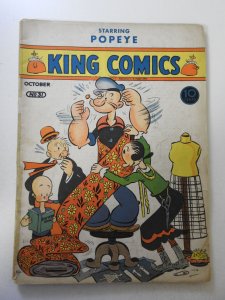 King Comics #31 (1938) GD+ Condition tape along spine