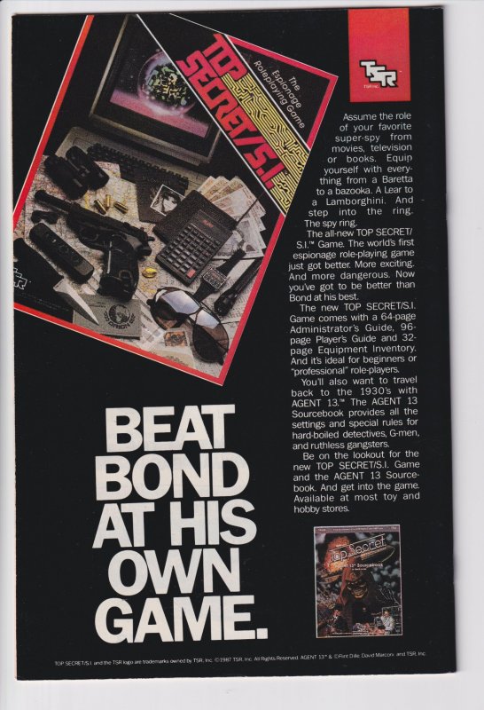 NAM #13 NEWSSTAND (Dec 1987) VFNM 9.0 white!