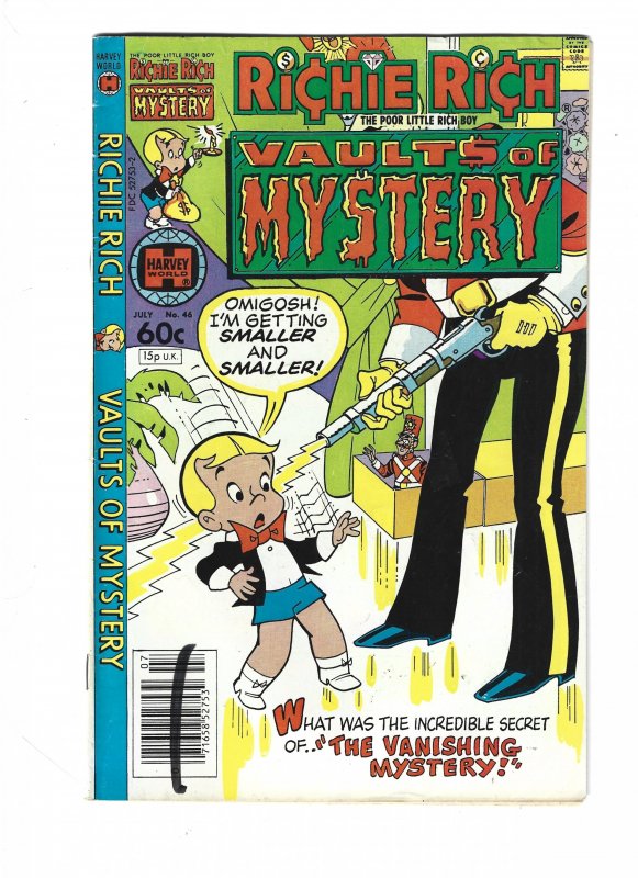 Richie Rich Vaults of Mystery #46 (1982) b1