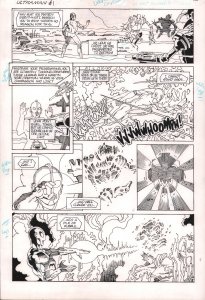 Ultraman #1 p.13 - Art by Ernie Colon & Alfredo Alcala - 1994