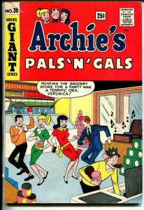 Archie's Giant Series #30 1964-Betty-Veronica-Archie's Pals 'n' Gals-VG