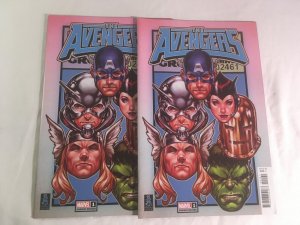THE AVENGERS #1 Two Copies, VFNM Condition