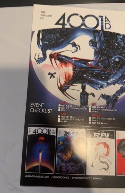 4001 A.D. #1 (2016) Clayton Crain art