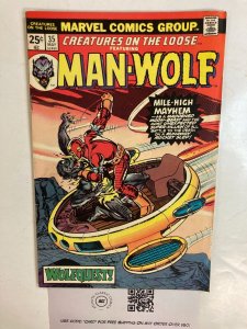 Creatures On the Loose! #35 FN Marvel Comic Book Group Man-Wolf 3 LI1