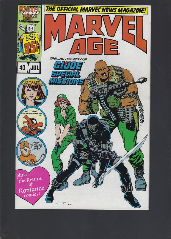 Marvel Age #40 (1986)