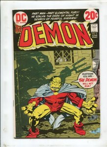 THE DEMON #9 - DEMON WILL NOT RUN! - (8.0) 1973